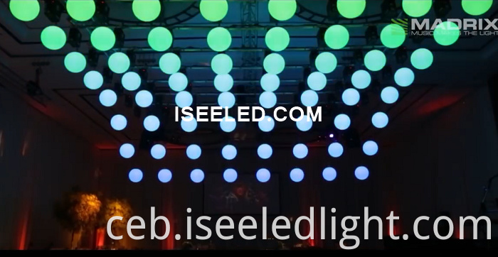 RGB LED Ball DMX512 Programmable